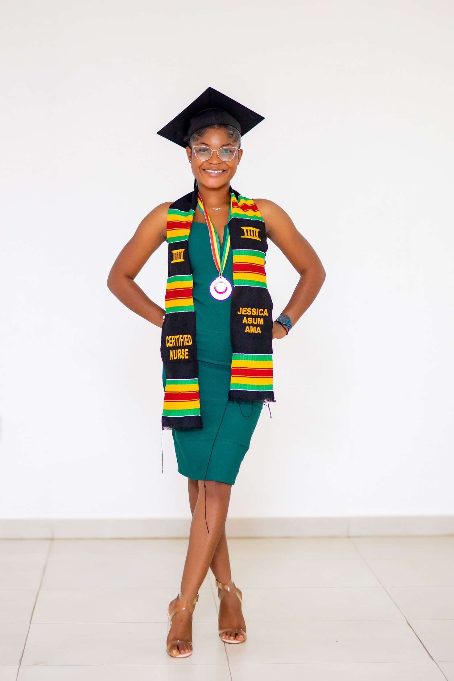 Jessica Asum Amma, founder of AmJes Couture